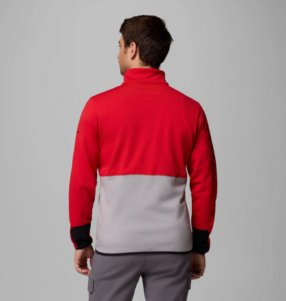 Men's Collegiate Columbia Hike Half Zip Jacket - Georgia