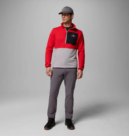 Men's Collegiate Columbia Hike Half Zip Jacket - Georgia