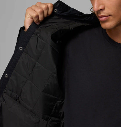 Men's Collegiate Campus Roam Quilted Shirt Jacket - Georgia