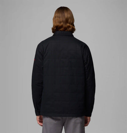 Men's Collegiate Campus Roam Quilted Shirt Jacket - Georgia