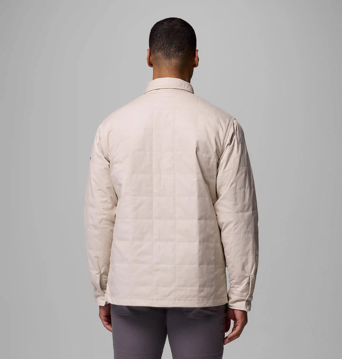 Men's Collegiate Campus Roam Quilted Shirt Jacket - Michigan