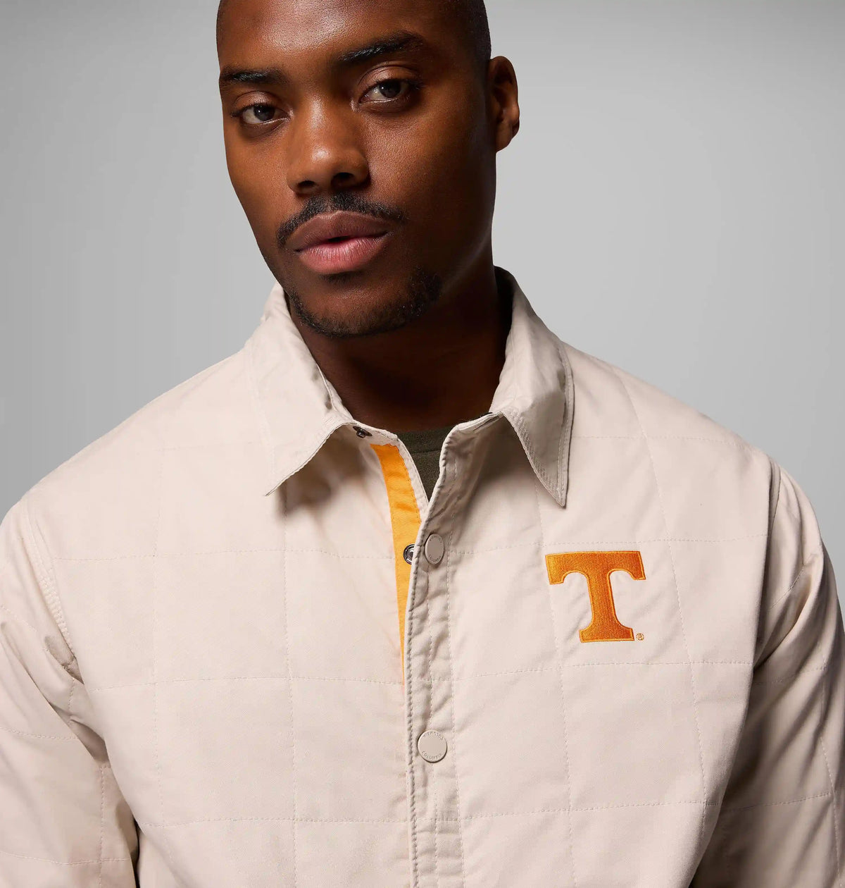 Men's Collegiate Campus Roam Quilted Shirt Jacket - Tennessee