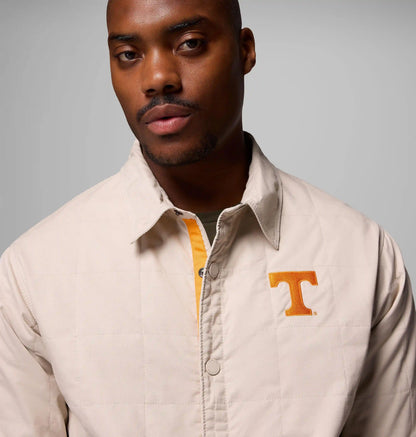Men's Collegiate Campus Roam Quilted Shirt Jacket - Tennessee