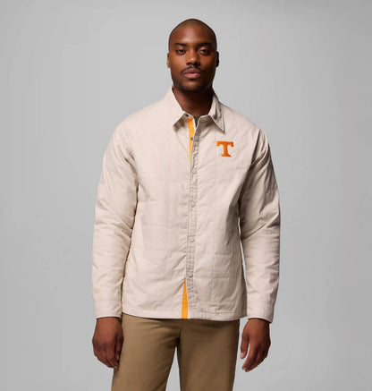 Men's Collegiate Campus Roam Quilted Shirt Jacket - Tennessee
