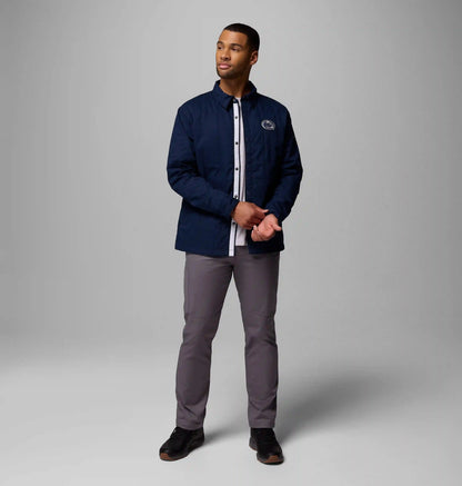 Men's Collegiate Campus Roam Quilted Shirt Jacket - Penn State