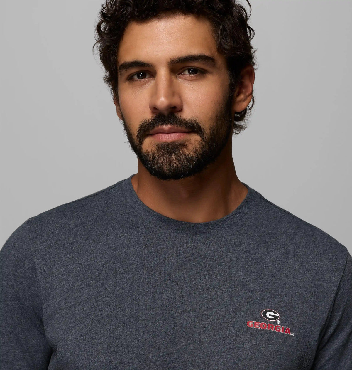Men's Collegiate PFG Short Sleeve Shirt - Georgia