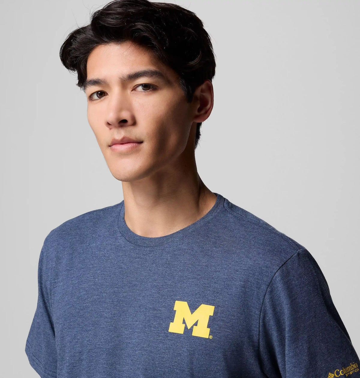Men's Collegiate PFG Short Sleeve Shirt - Michigan
