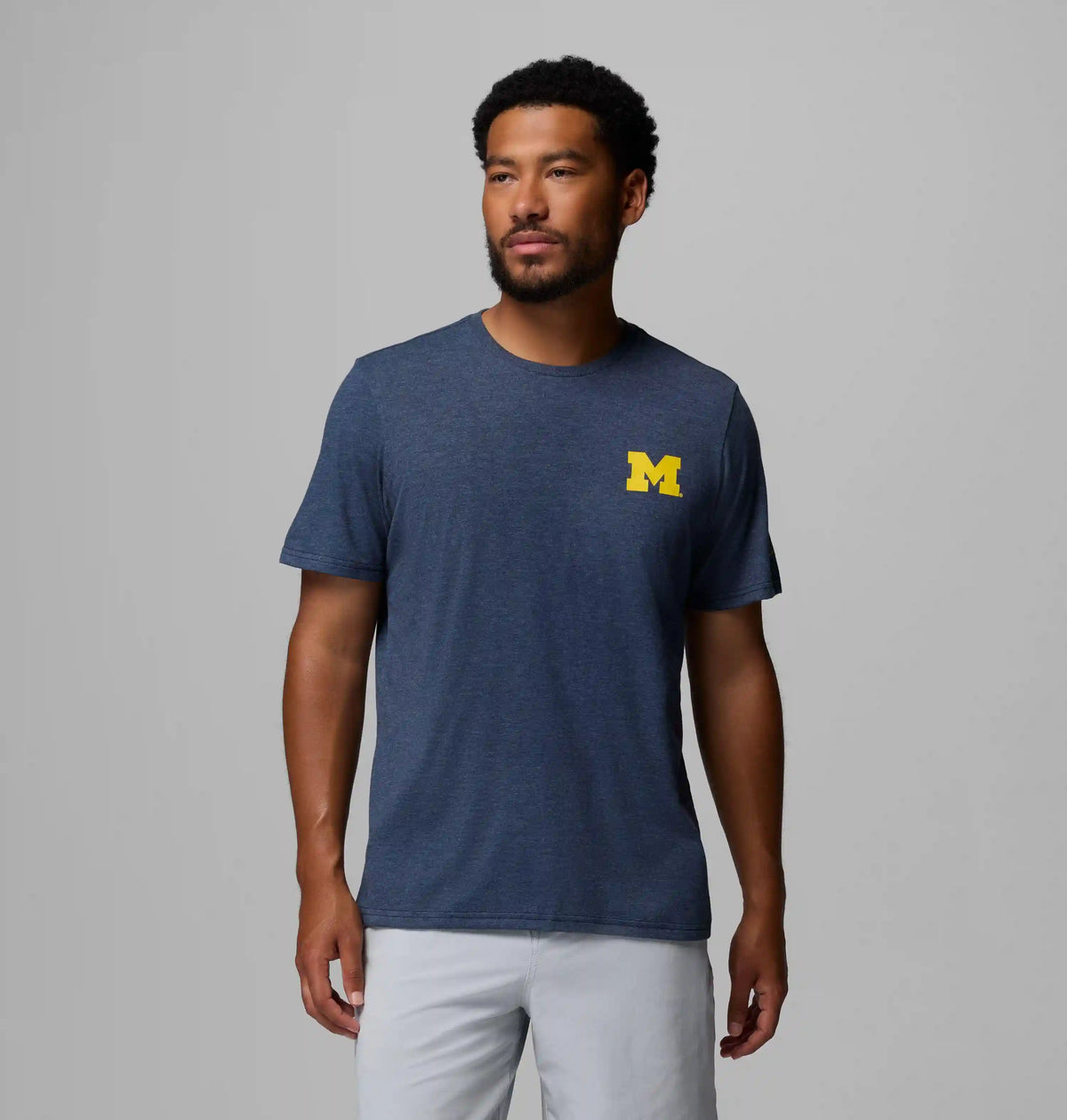 Men's Collegiate PFG Short Sleeve Shirt - Michigan