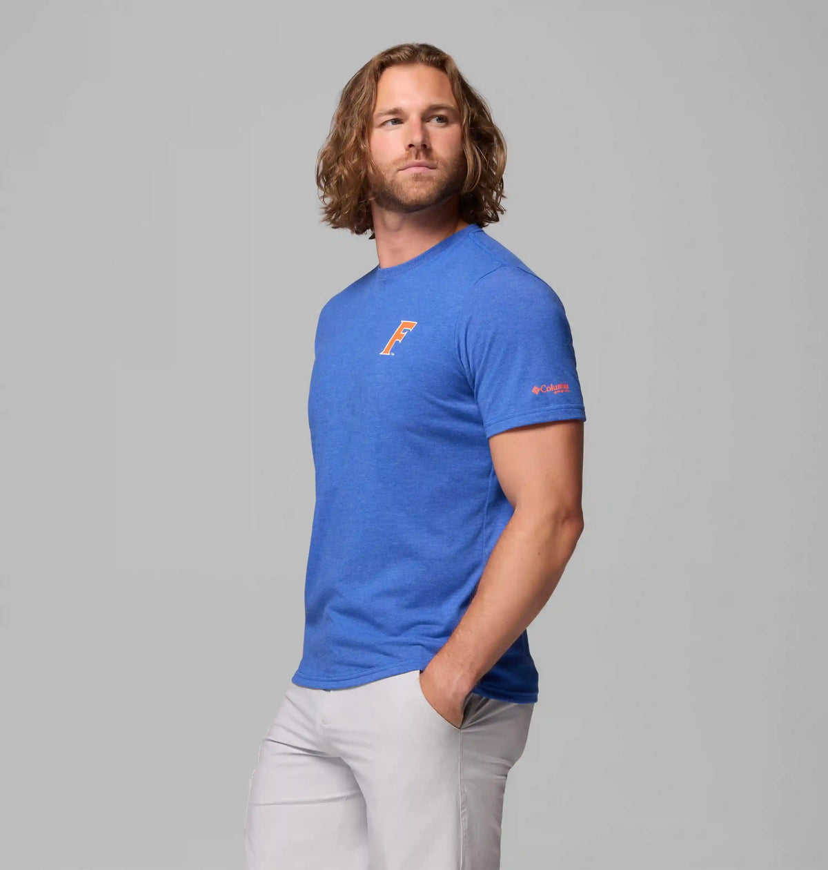 Men's Collegiate PFG Short Sleeve Shirt - Florida