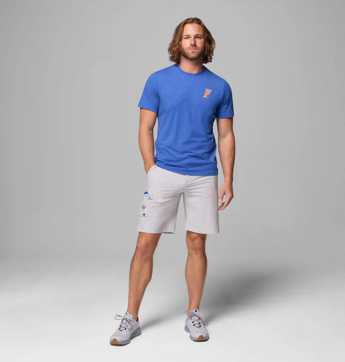 Men's Collegiate PFG Short Sleeve Shirt - Florida