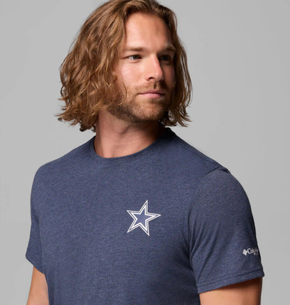 Men's Collegiate PFG Short Sleeve Shirt - Dallas Cowboys