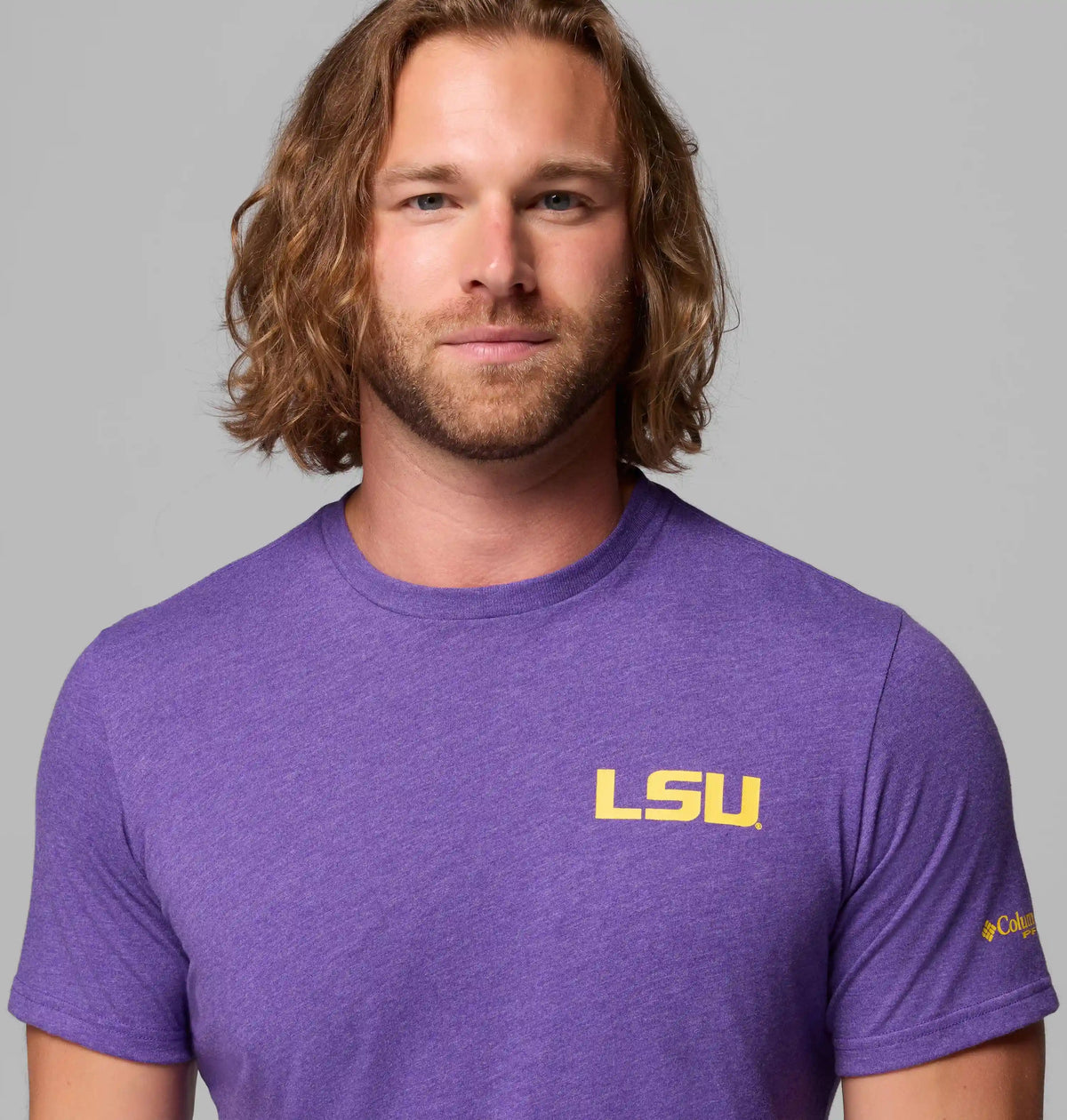 Men's Collegiate PFG Short Sleeve Shirt - LSU