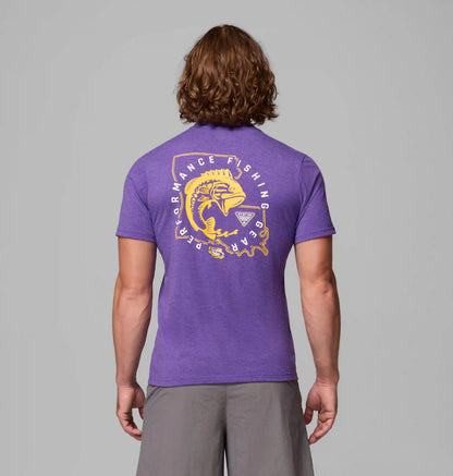 Men's Collegiate PFG Short Sleeve Shirt - LSU
