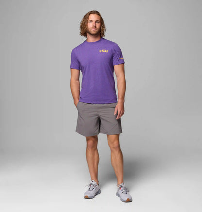 Men's Collegiate PFG Short Sleeve Shirt - LSU