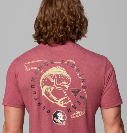 Men's Collegiate PFG Short Sleeve Shirt - Florida State