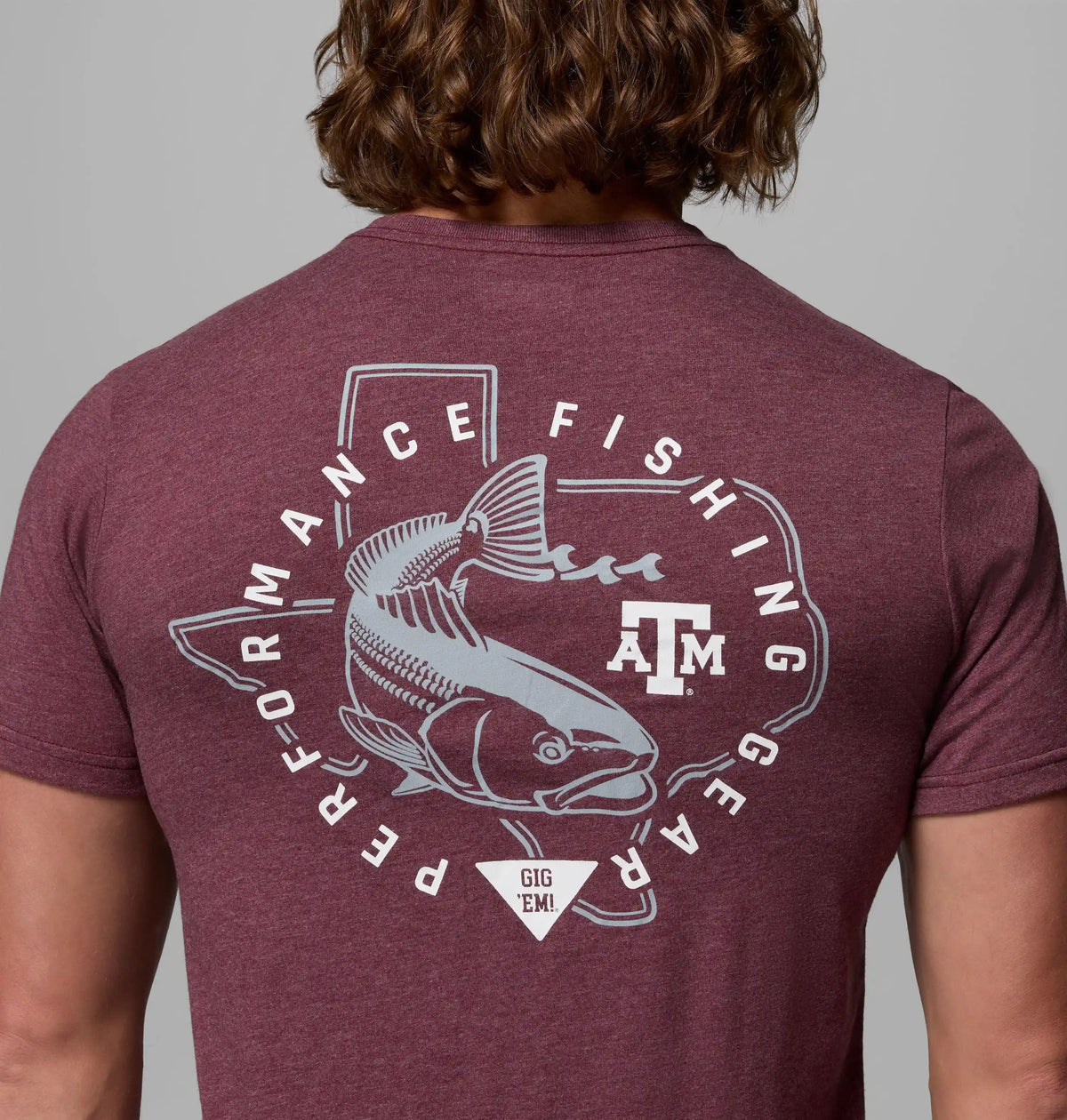Men's Collegiate PFG Short Sleeve Shirt - Texas A&M
