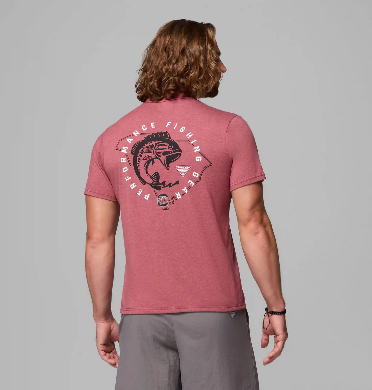 Men's Collegiate PFG Short Sleeve Shirt - South Carolina