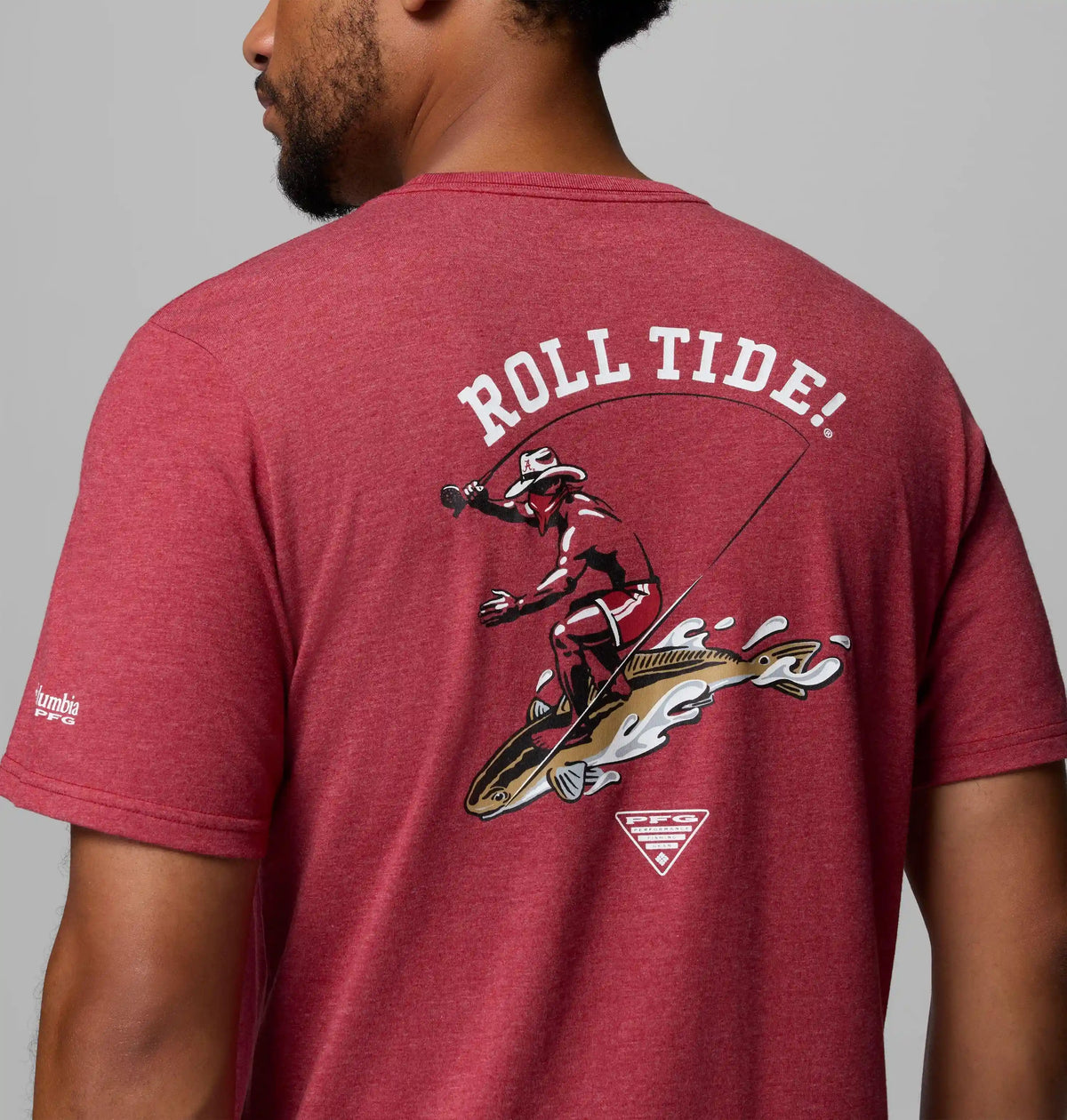 Men's Collegiate PFG Short Sleeve Shirt - Alabama