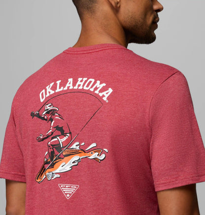 Men's Collegiate PFG Short Sleeve Shirt - Oklahoma