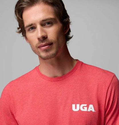 Men's Collegiate PFG Short Sleeve Shirt - Georgia