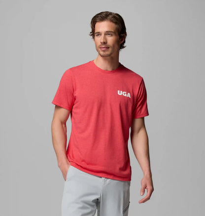 Men's Collegiate PFG Short Sleeve Shirt - Georgia
