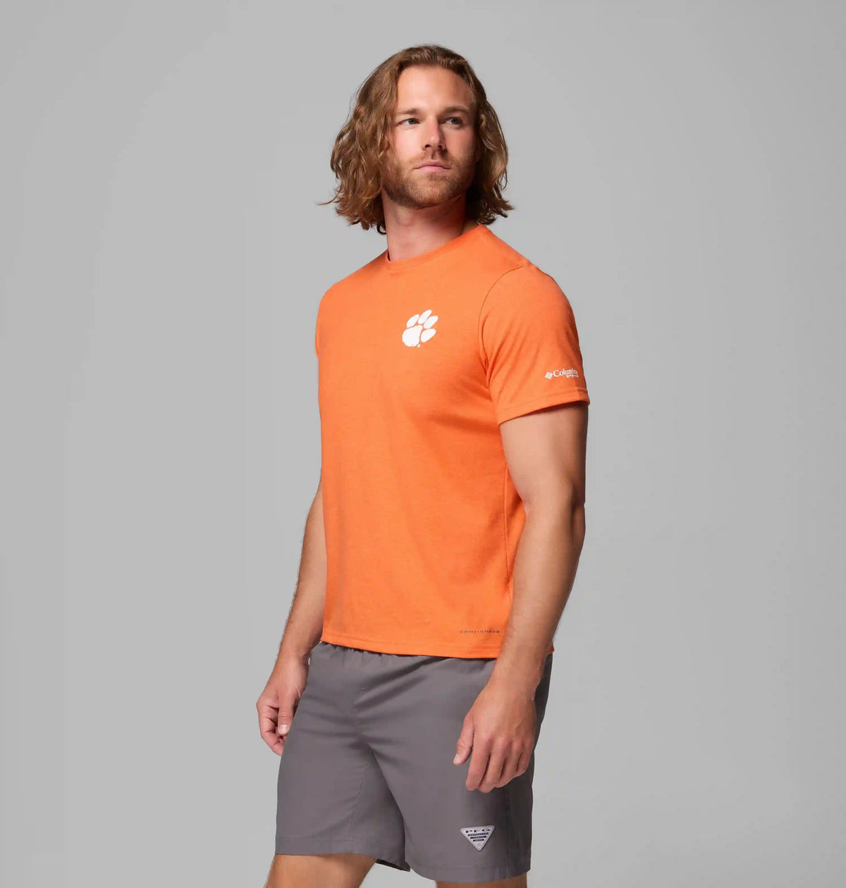 Men's Collegiate PFG Short Sleeve Shirt - Clemson