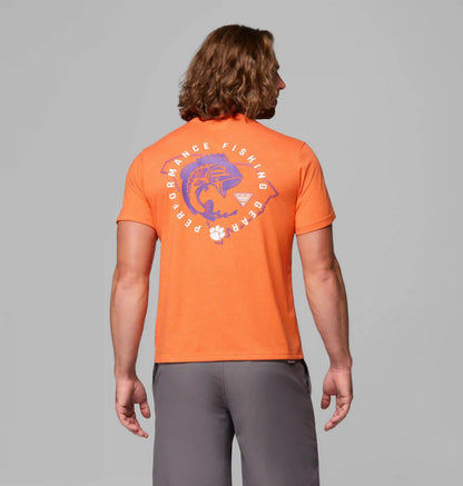 Men's Collegiate PFG Short Sleeve Shirt - Clemson