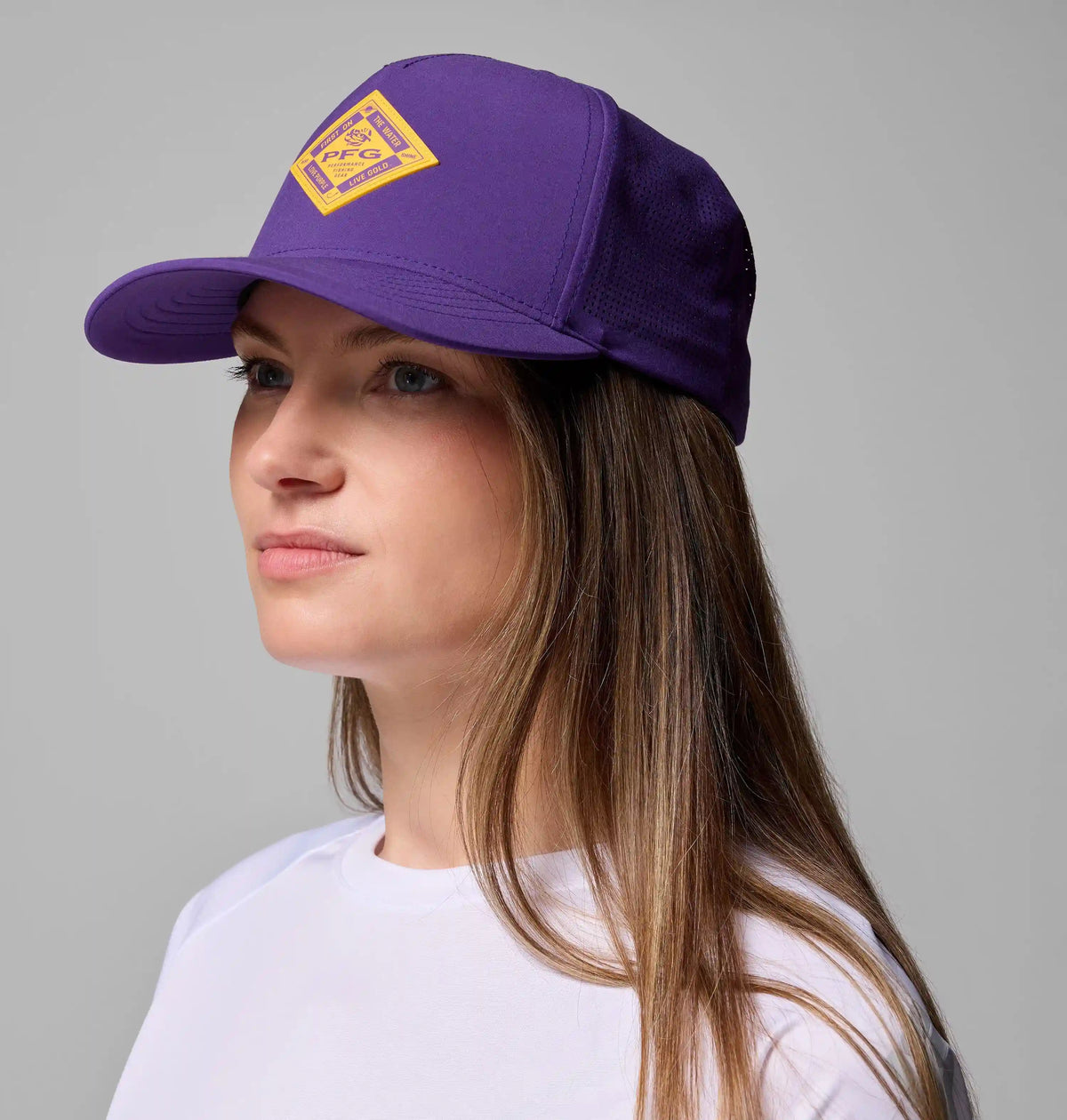 Collegiate PFG Elite 3D Stretch Snap Back - LSU