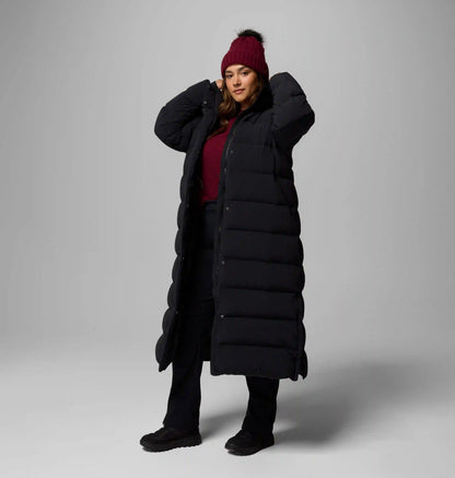 Women's Amaze Puff Long Hooded Jacket - Plus Size