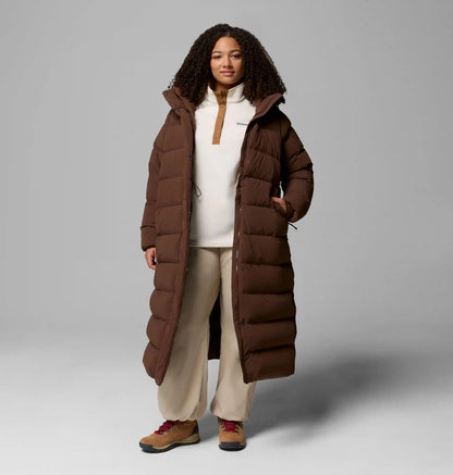 Women's Amaze Puff Long Hooded Jacket - Plus Size