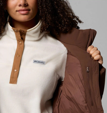 Women's Amaze Puff Long Hooded Jacket - Plus Size