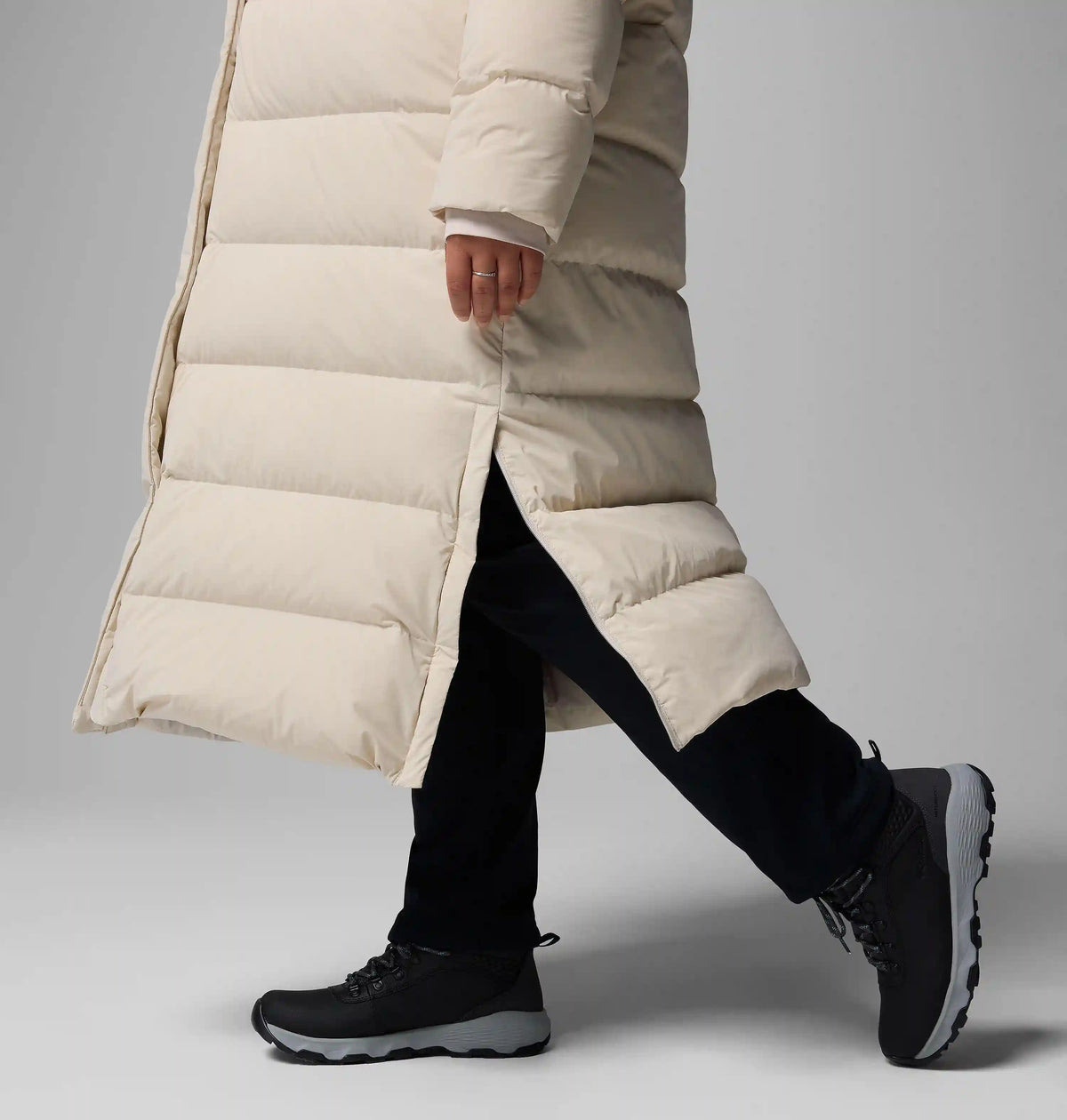 Women's Amaze Puff Long Hooded Jacket - Plus Size