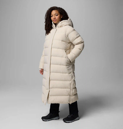 Women's Amaze Puff Long Hooded Jacket - Plus Size