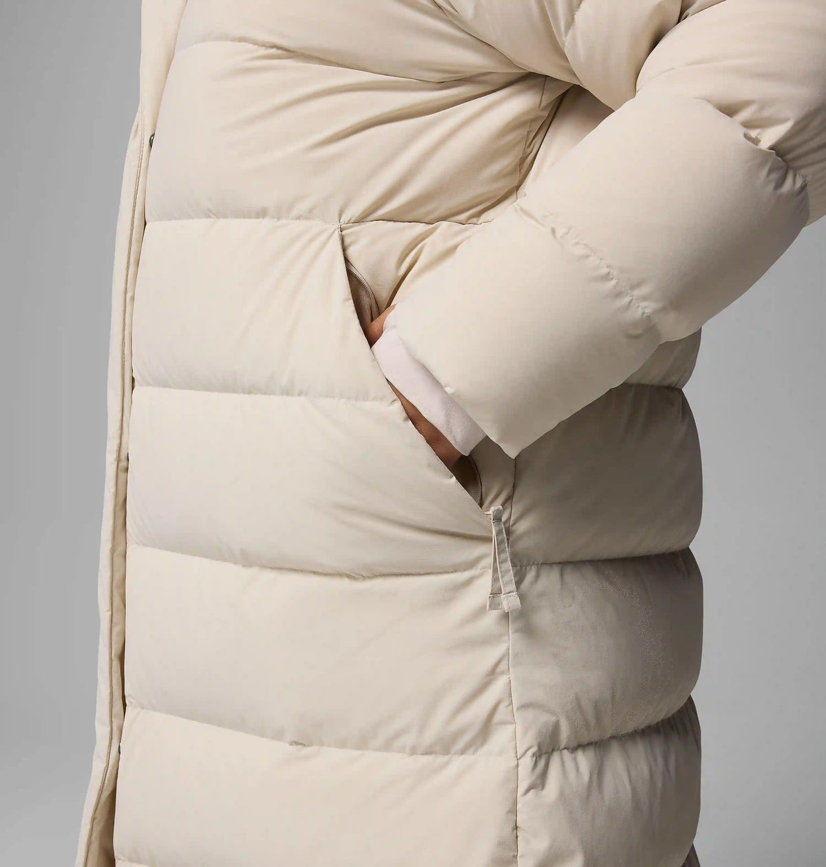 Women's Amaze Puff Long Hooded Jacket - Plus Size