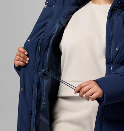 Women's Amaze Puff Long Hooded Jacket - Plus Size