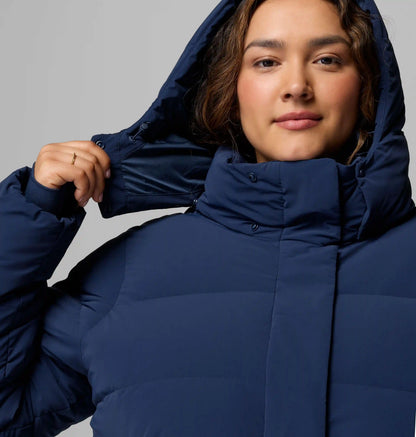 Women's Amaze Puff Long Hooded Jacket - Plus Size
