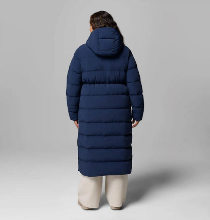 Women's Amaze Puff Long Hooded Jacket - Plus Size