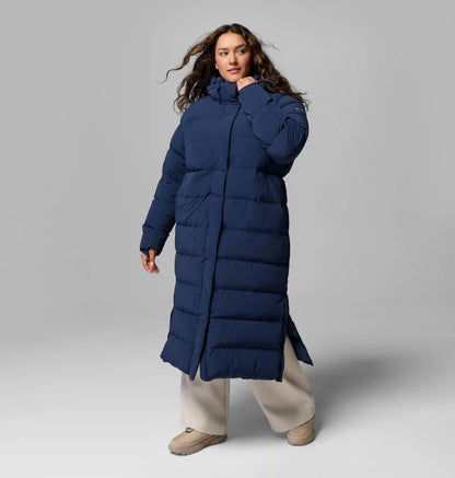 Women's Amaze Puff Long Hooded Jacket - Plus Size