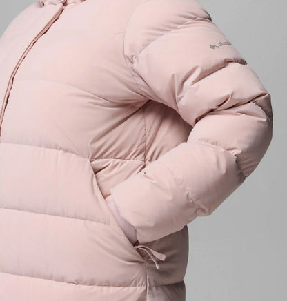 Women's Amaze Puff Long Hooded Jacket - Plus Size
