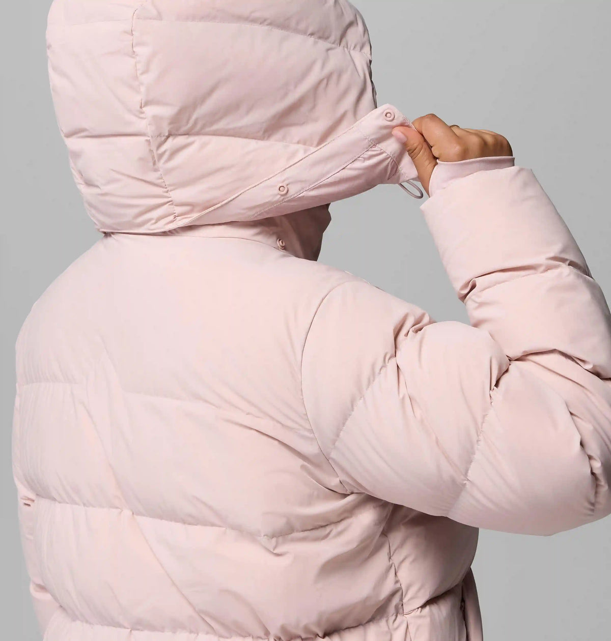 Women's Amaze Puff Long Hooded Jacket - Plus Size