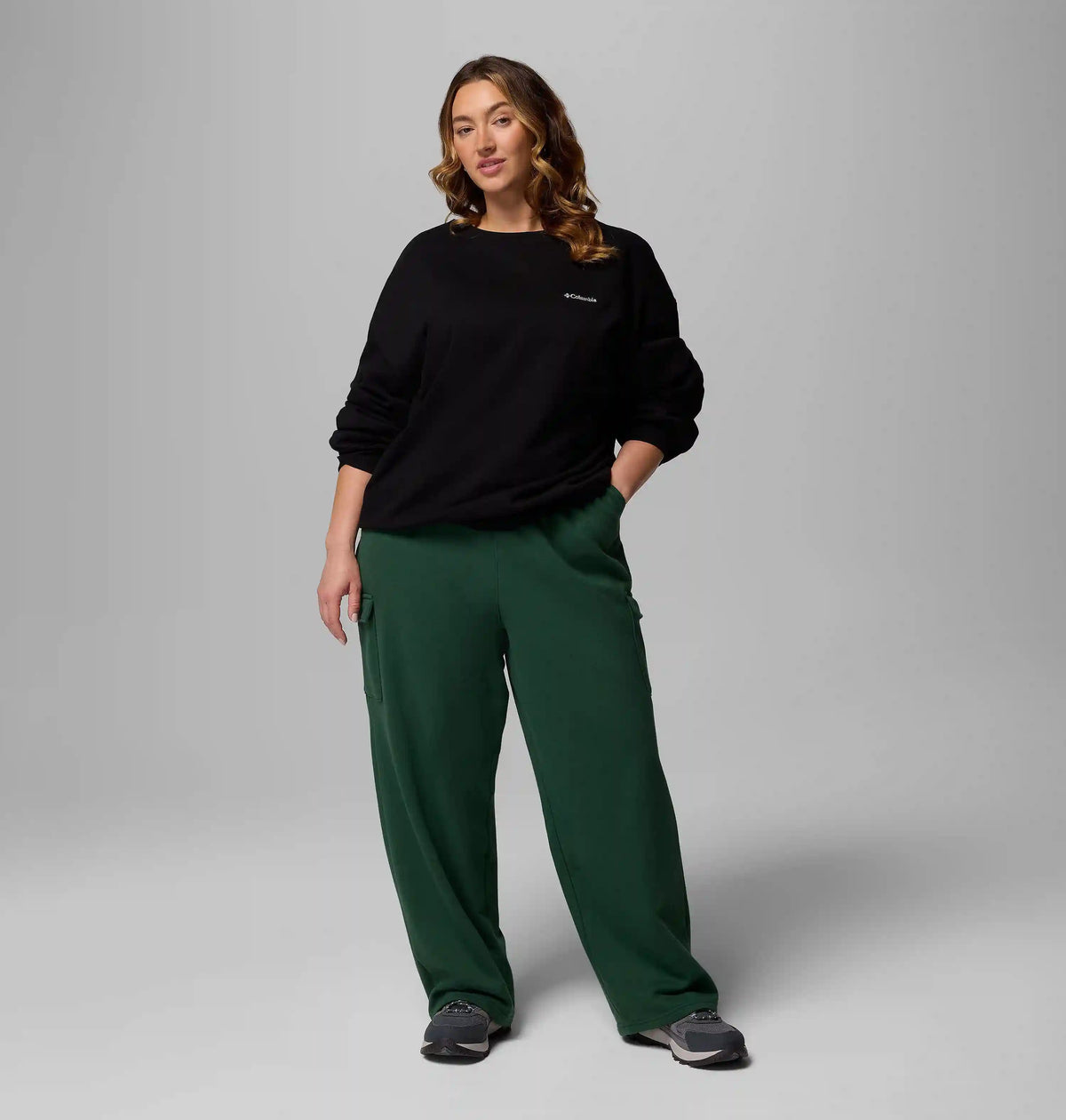 Women's Aldermore Fleece Cargo Sweatpants - Plus Size