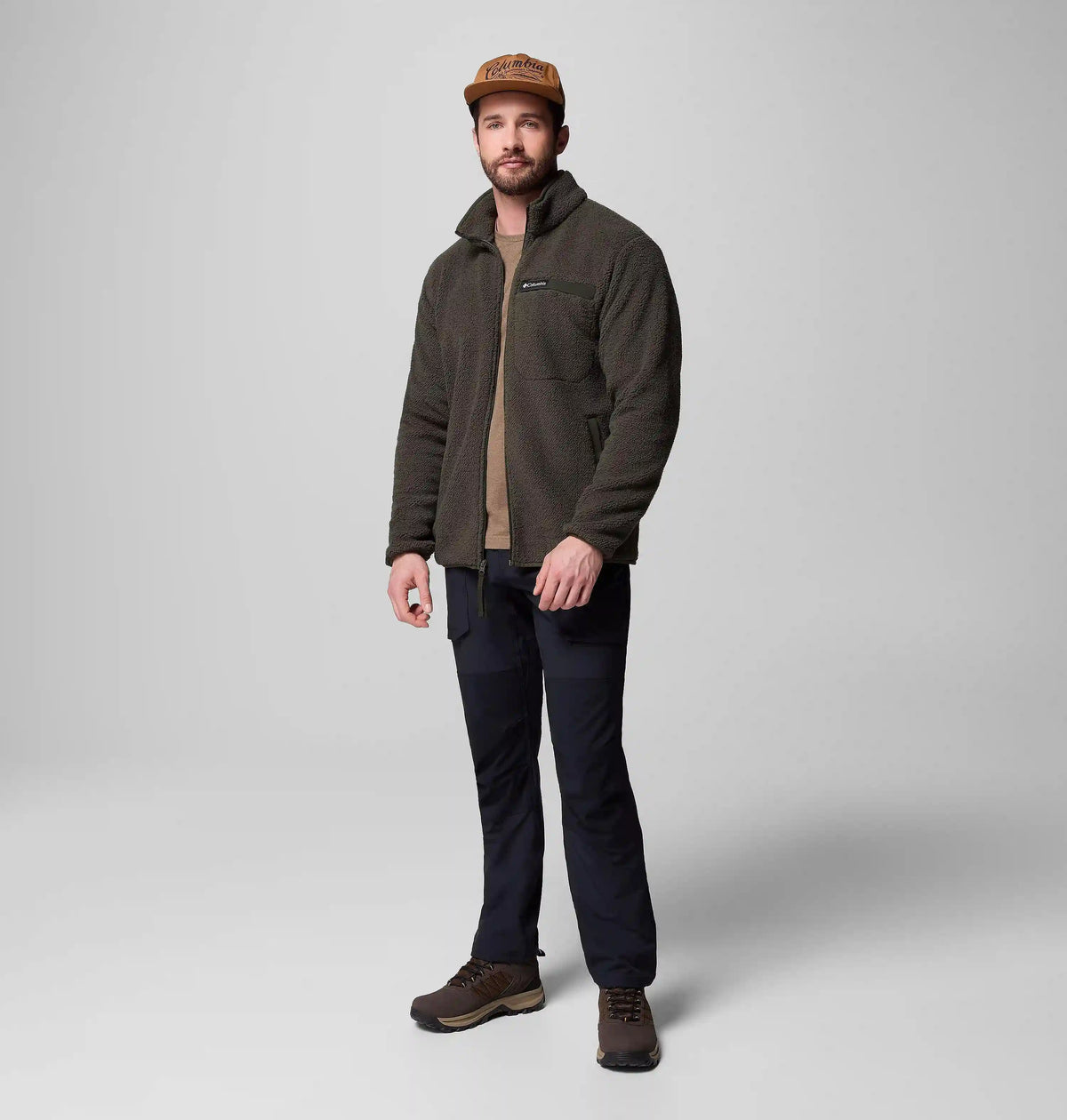 Men's Rugged Ridge High Pile Full Zip Fleece Jacket