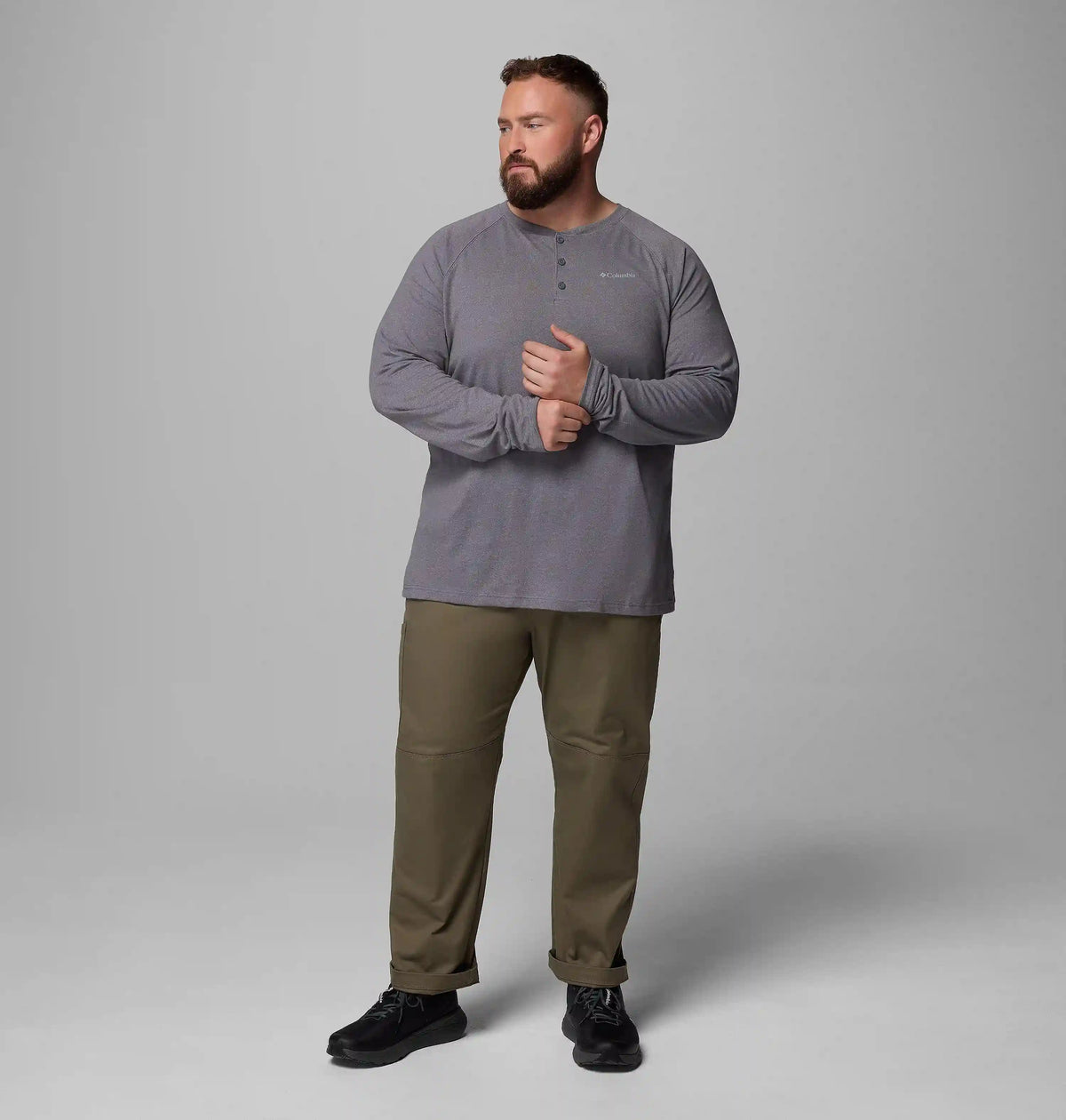 Men's Thistletown Hills Raglan Henley - Big