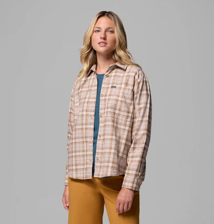 Women's Blue Point Creek Woven Long Sleeve Shirt