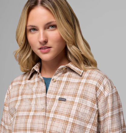 Women's Blue Point Creek Woven Long Sleeve Shirt