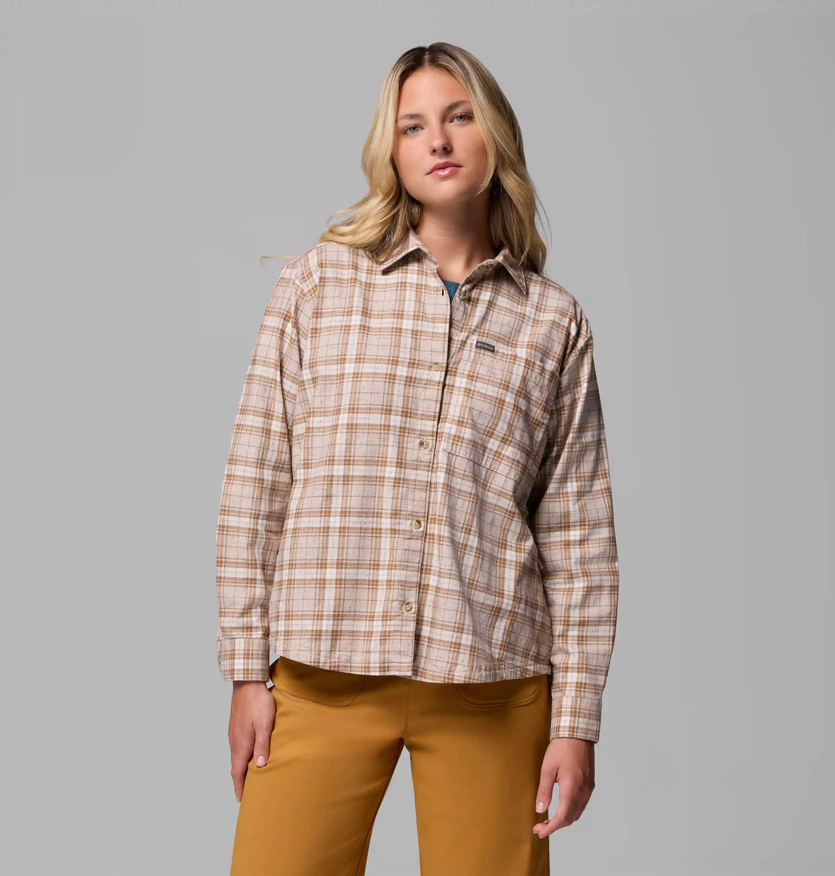 Women's Blue Point Creek Woven Long Sleeve Shirt