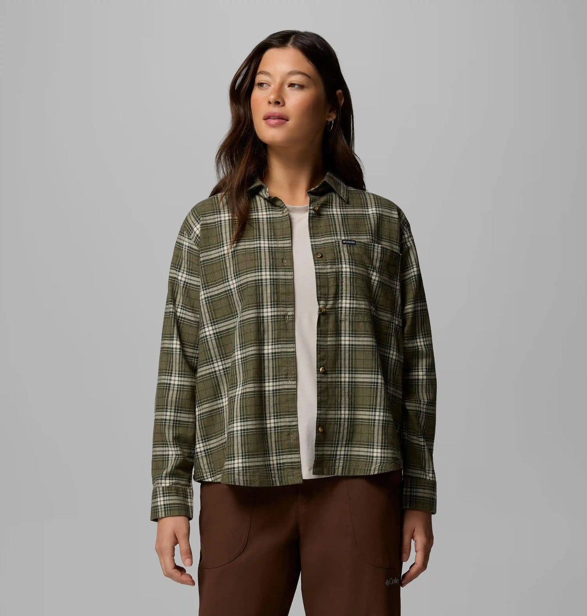 Women's Blue Point Creek Woven Long Sleeve Shirt