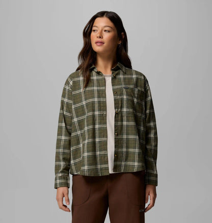 Women's Blue Point Creek Woven Long Sleeve Shirt