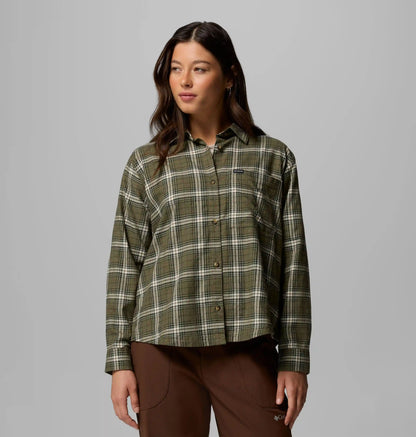 Women's Blue Point Creek Woven Long Sleeve Shirt