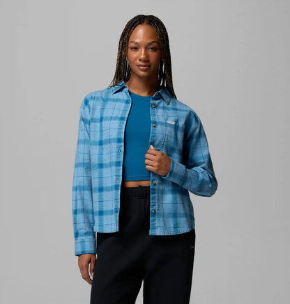 Women's Blue Point Creek Woven Long Sleeve Shirt